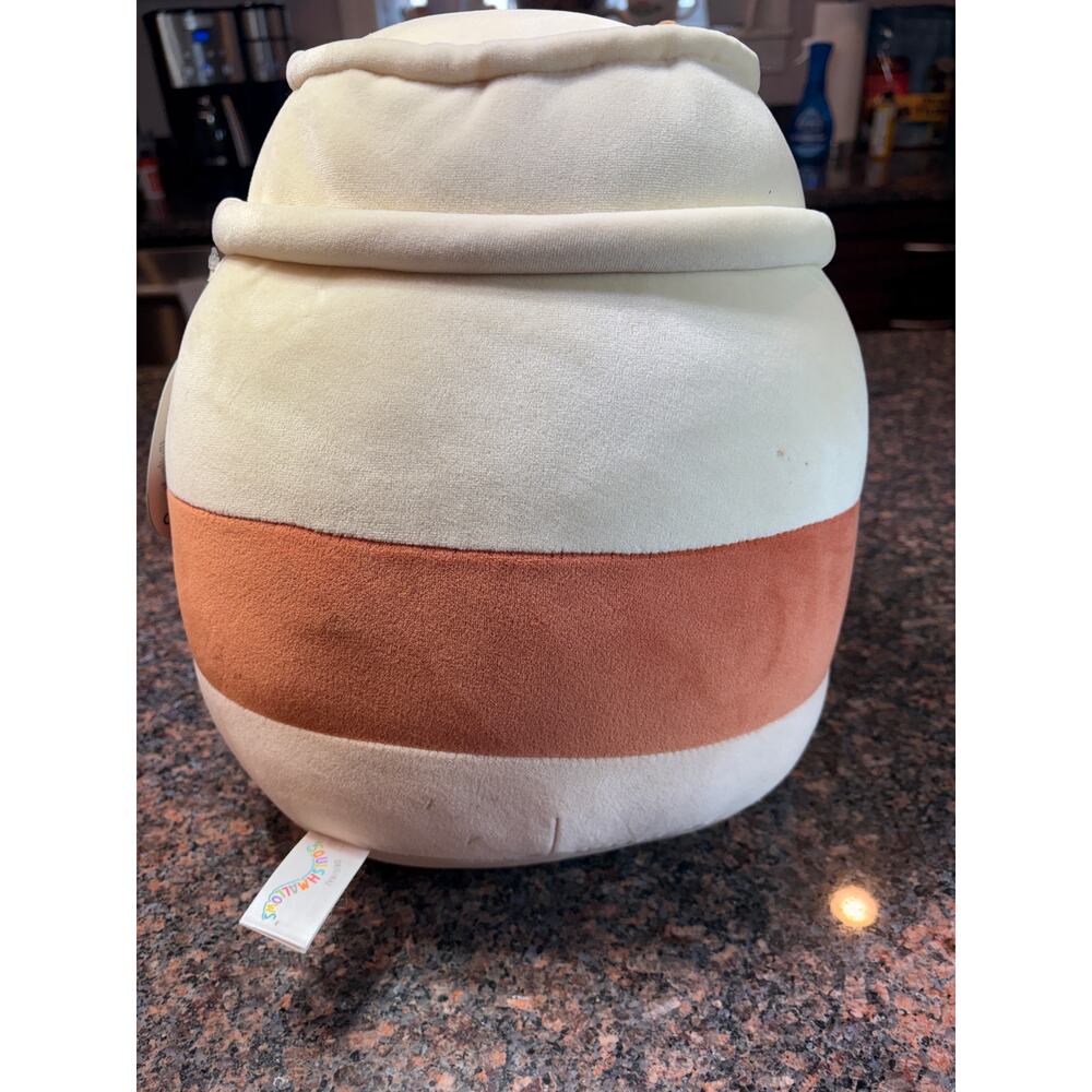 Squishmallow Renne the Latte Coffee To Go Cup Snack Squad 11" NWT - Picture 3 of 11